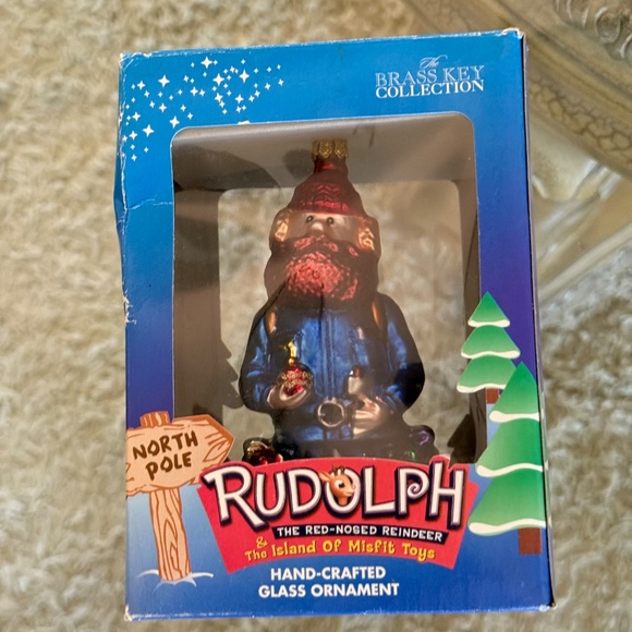 VTG Yukon Cornelius Glass Ornament Island of Misfit Toys 2001 - Picture 5 of 5